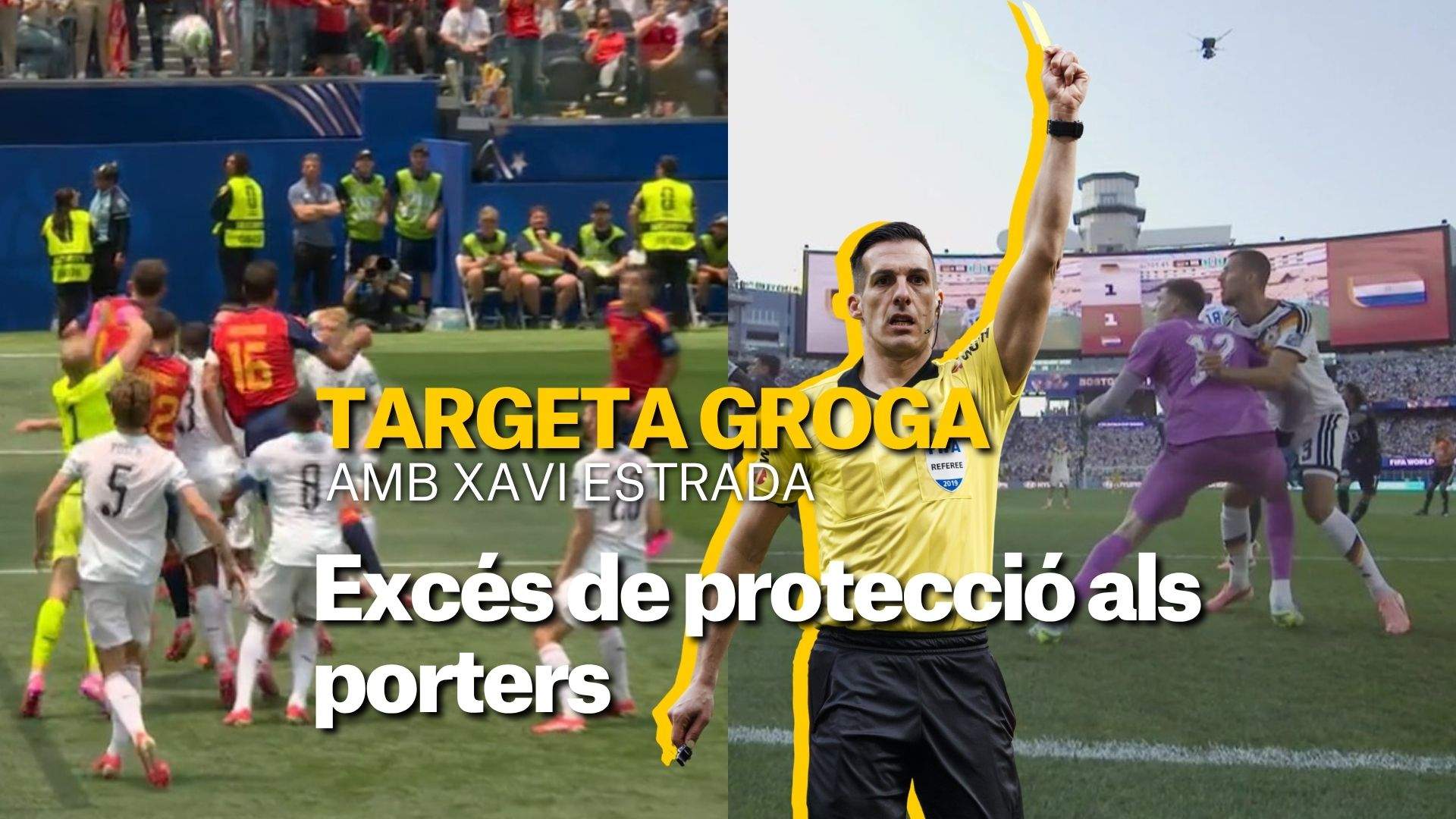 Xavier Estrada Fernández estalla contra el VAR por las faltas al portero: "No puede fabricar infracciones"