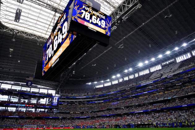 El Dallas Stadium del Mundial / Foto: Europa Press El Dallas Stadium del Mundial / Foto: Europa Press