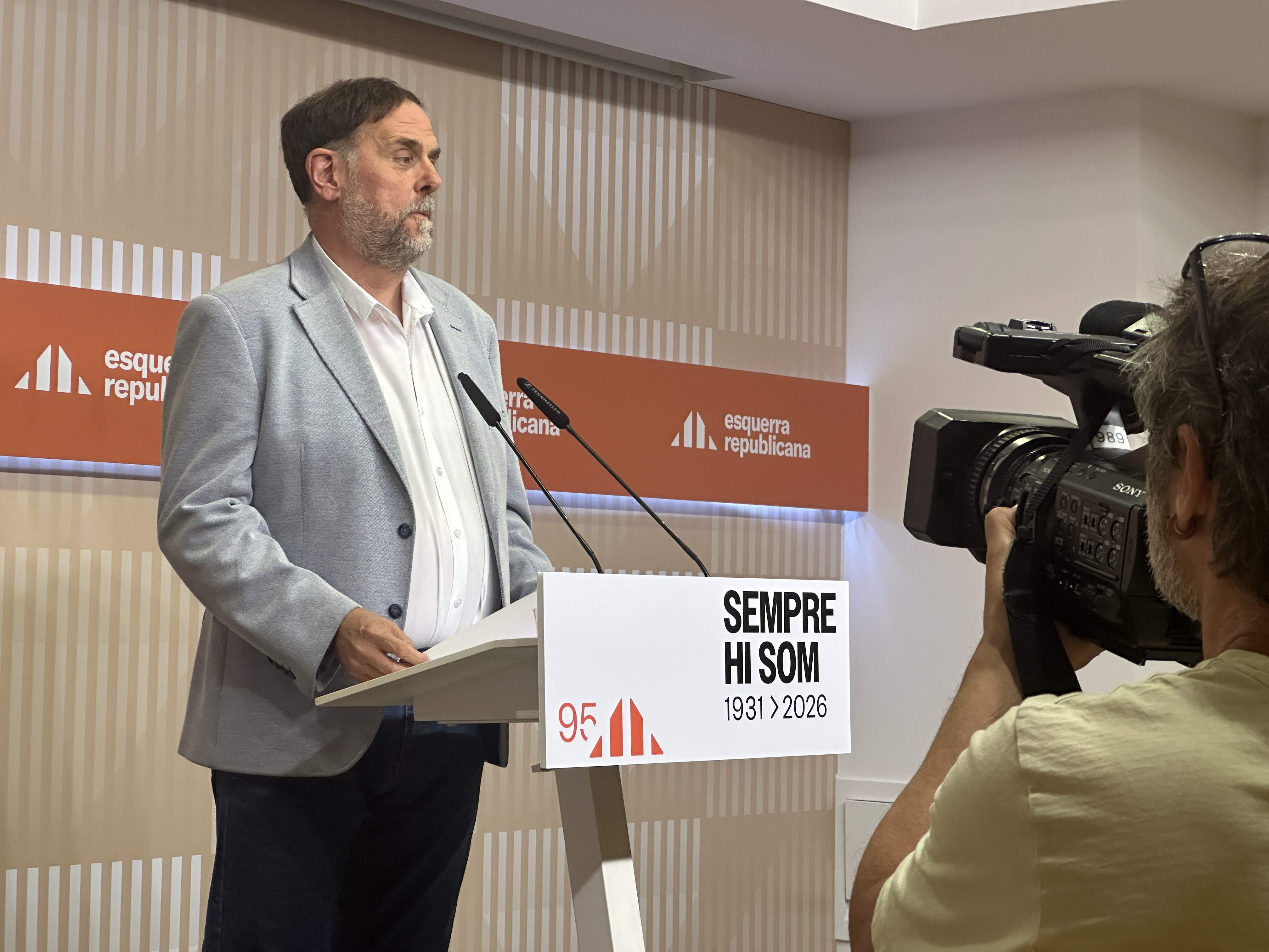 Pressió de Junqueras a Junts per aprovar el finançament i avís a PSOE i PSC: "Que no es despistin"