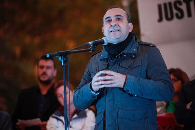 ELNACIONAL JAvier Pacheco CCOO concentracio hipoteques TSJC - Sergi Alcàzar ELNACIONAL JAvier Pacheco CCOO concentracio hipoteques TSJC - Sergi Alcàzar