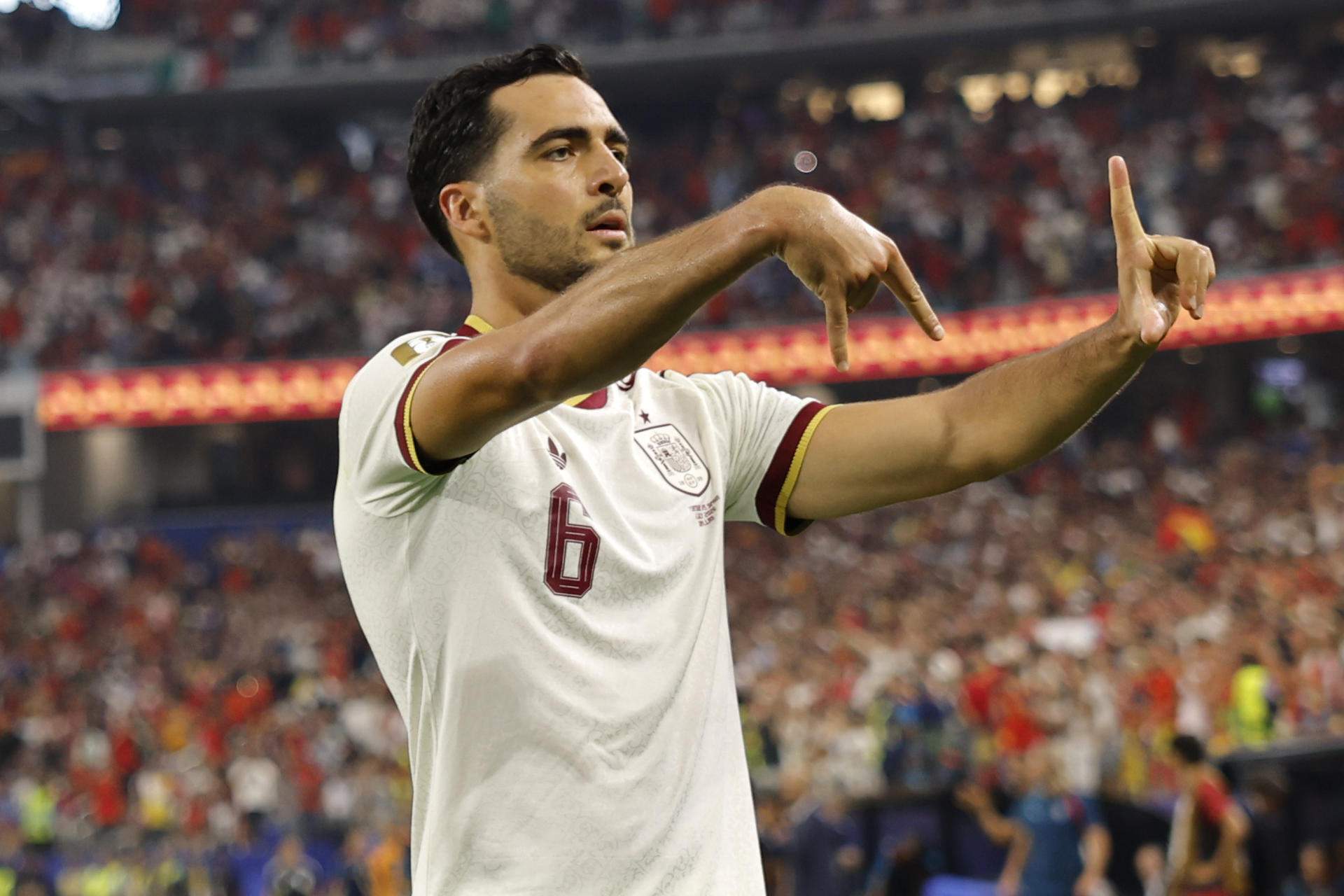 El momento fresco de Portugal - España: Merino repite la historia y Cristiano llora el final