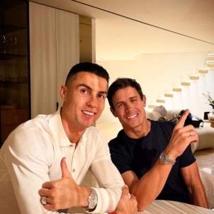 Cristiano Ronaldo i Edu Aguirre IG Cristiano Ronaldo i Edu Aguirre IG