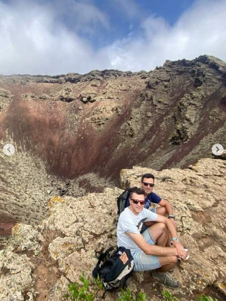 Eloi Cordomí i Xavi Lázaro a Lanzarote, Instagram Eloi Cordomí i Xavi Lázaro a Lanzarote, Instagram