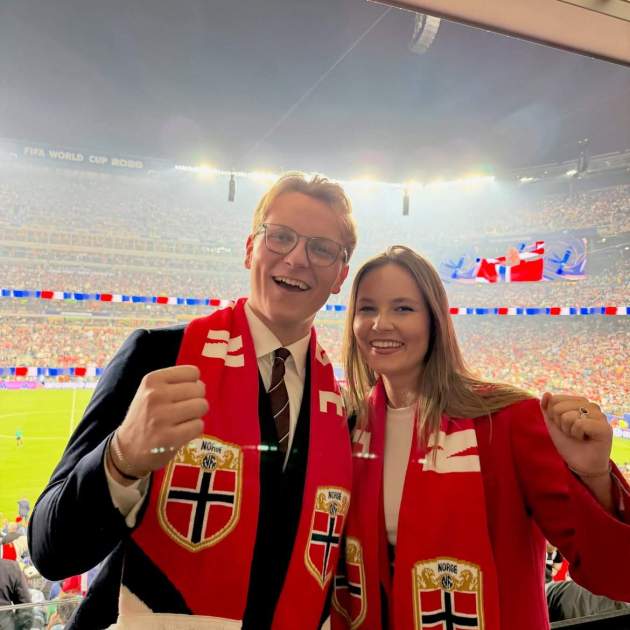 Sverre Magnus i Ingrid Alexandra al partit de Noruega contra Senegal a la fase de grups / Instagram Sverre Magnus i Ingrid Alexandra al partit de Noruega contra Senegal a la fase de grups / Instagram