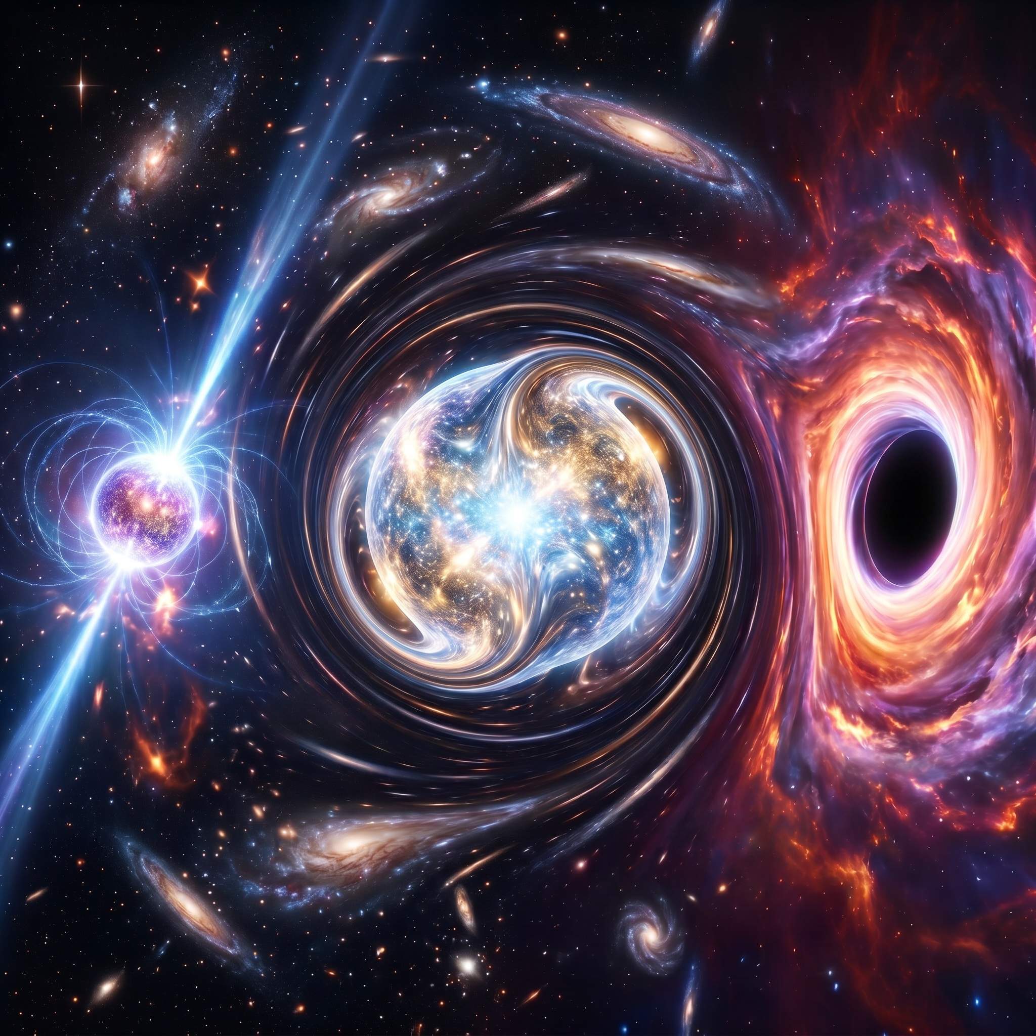 Astrònoms troben una cosa que no hauria d'existir: entre un forat negre i una estrella de neutrons