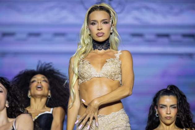 Bad Gyal en un dels seus concerts del 'Más cara tour' / Gtres Bad Gyal en un dels seus concerts del 'Más cara tour' / Gtres