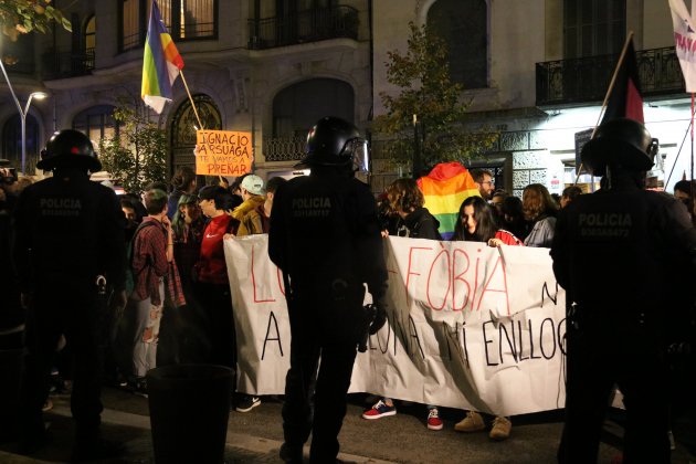 Concentració acte Hazte Oir Barcelona - ACN