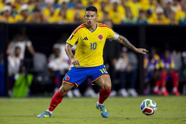 James Rodríguez, futbolista de Colòmbia / Foto: Europa Press James Rodríguez, futbolista de Colòmbia / Foto: Europa Press