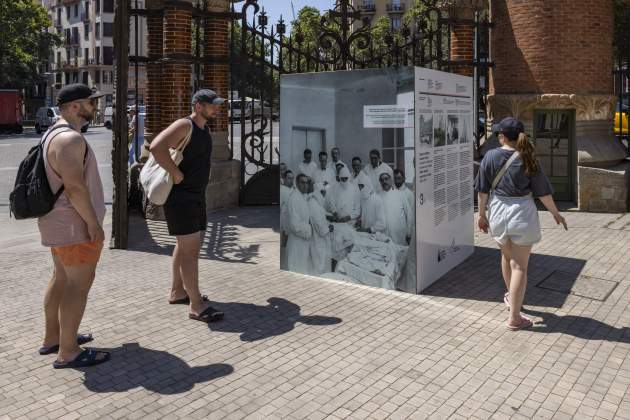 Exposició La Sagrada Familia i l'Hospital de Sant Pau. Una memòria viva / Foto: Carlos Baglietto Exposició La Sagrada Familia i l'Hospital de Sant Pau. Una memòria viva / Foto: Carlos Baglietto