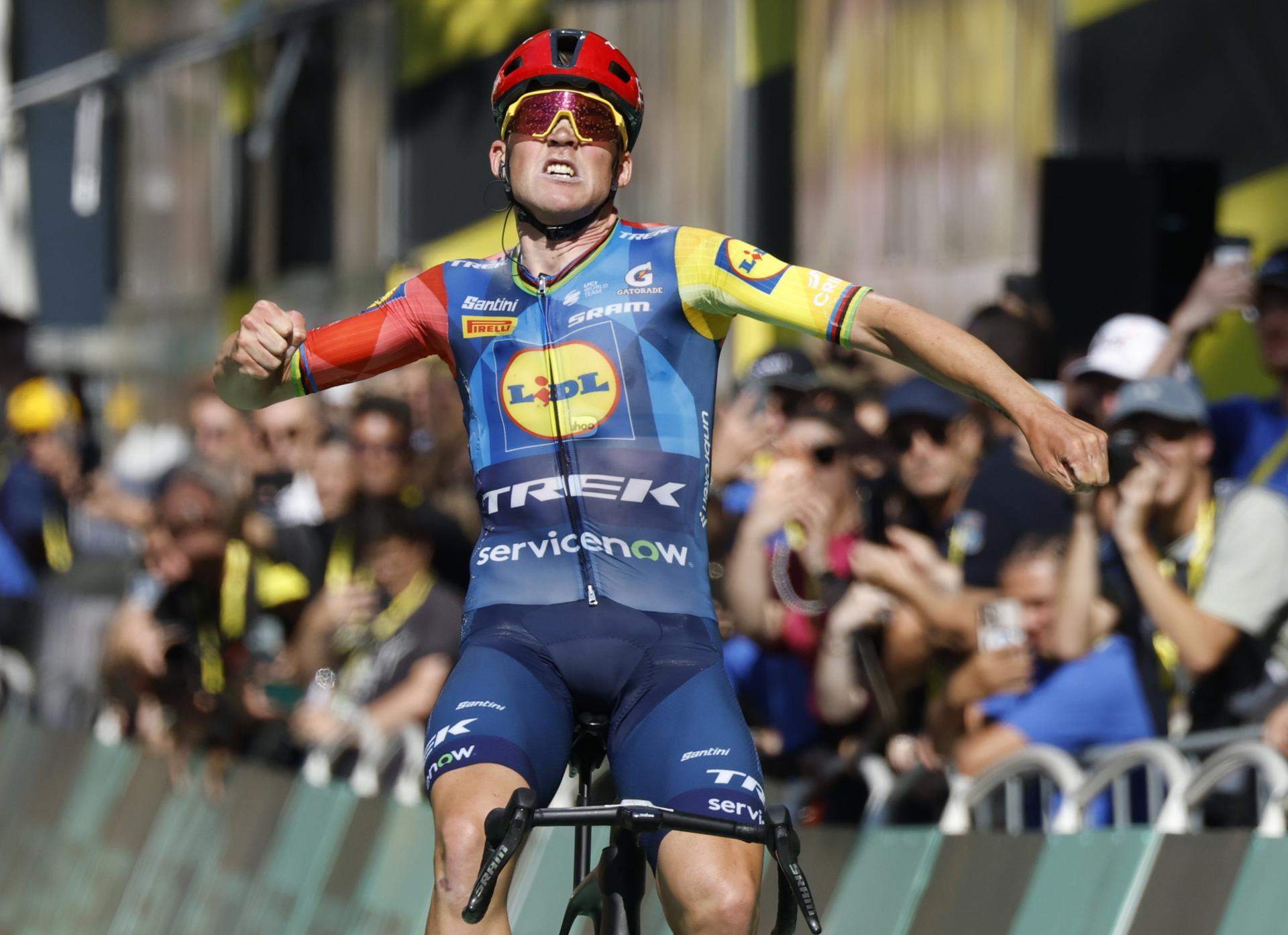 Pedersen remata una gran escapada en Foix y Traeen deja a Pogacar sin maillot amarillo