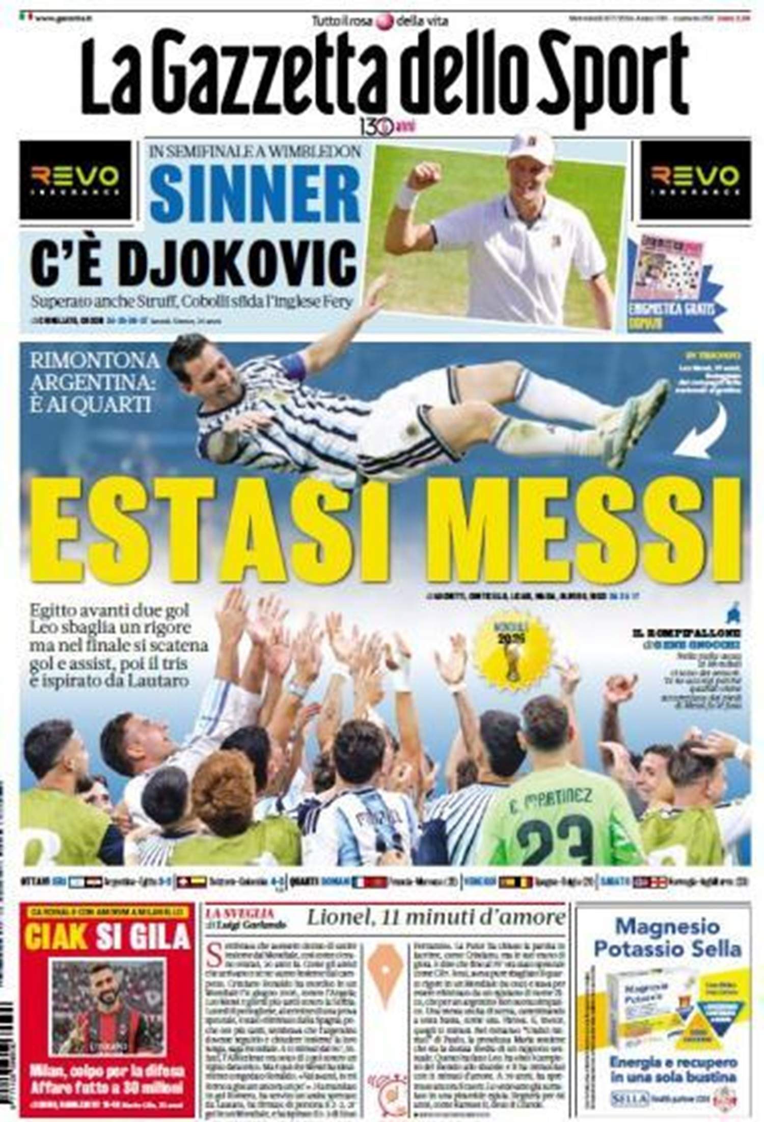 la gazzetta dello sport ok la gazzetta dello sport ok