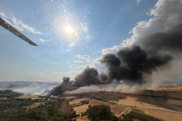 Incendio en Navarcles / Bombers Incendio en Navarcles / Bombers