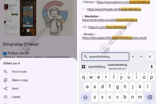 Google Keep i una funció de cerca entre notes Google Keep i una funció de cerca entre notes