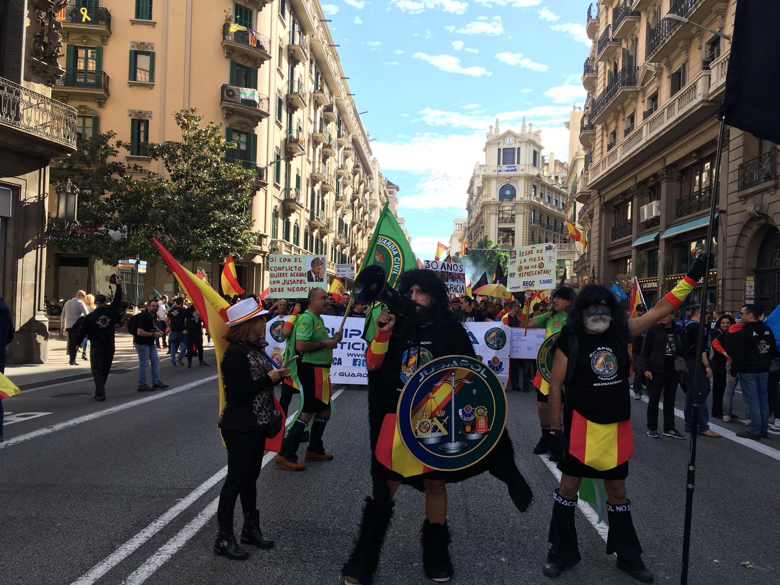 Un sindicato policial se opone al tímido reconocimiento de la Via Laietana como espacio de memoria