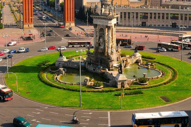 Plaça d'Espanya Barcelona DGT Plaça d'Espanya Barcelona DGT