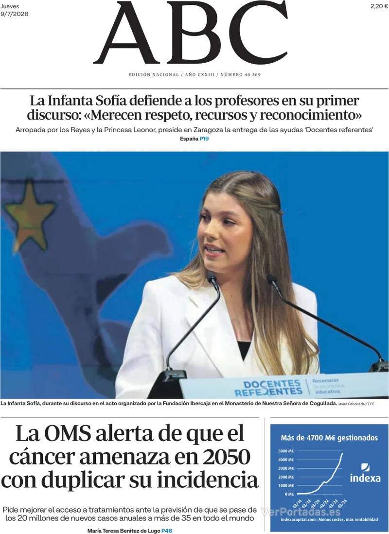 Portada 'ABC' Portada 'ABC'