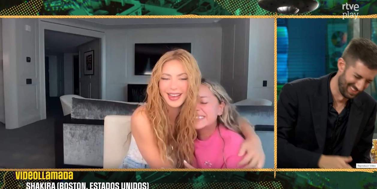 L'assistent de Shakira apareixent a 'La Revuelta' / RTVE L'assistent de Shakira apareixent a 'La Revuelta' / RTVE