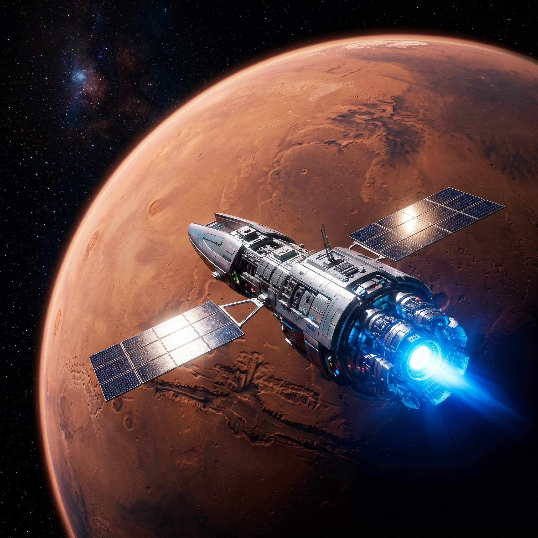 Rússia vol portar astronautes a Mart en només 30 dies amb un revolucionari motor de plasma