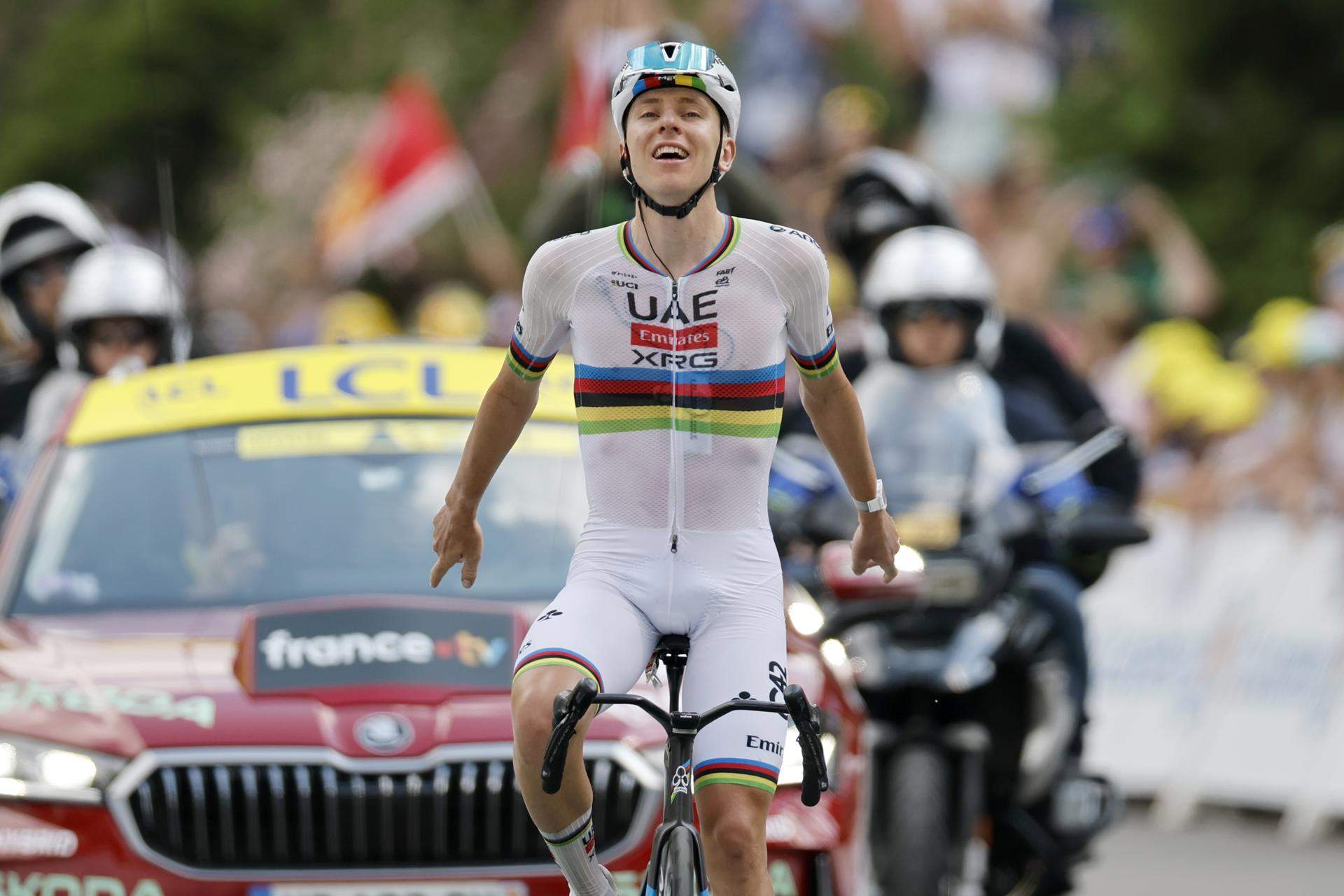 Tadej Pogacar Tour Tourmalet EFE
