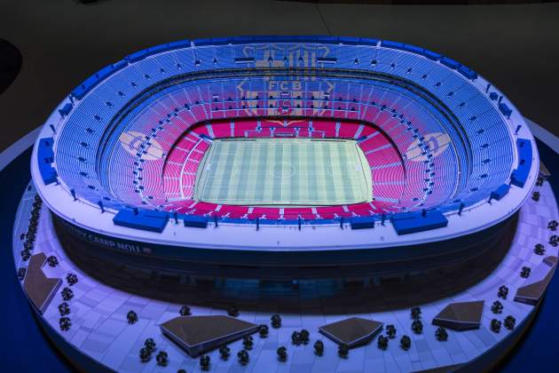 FC Barcelona maqueta spotify camp nou / foto: Carlos Baglietto FC Barcelona maqueta spotify camp nou / foto: Carlos Baglietto