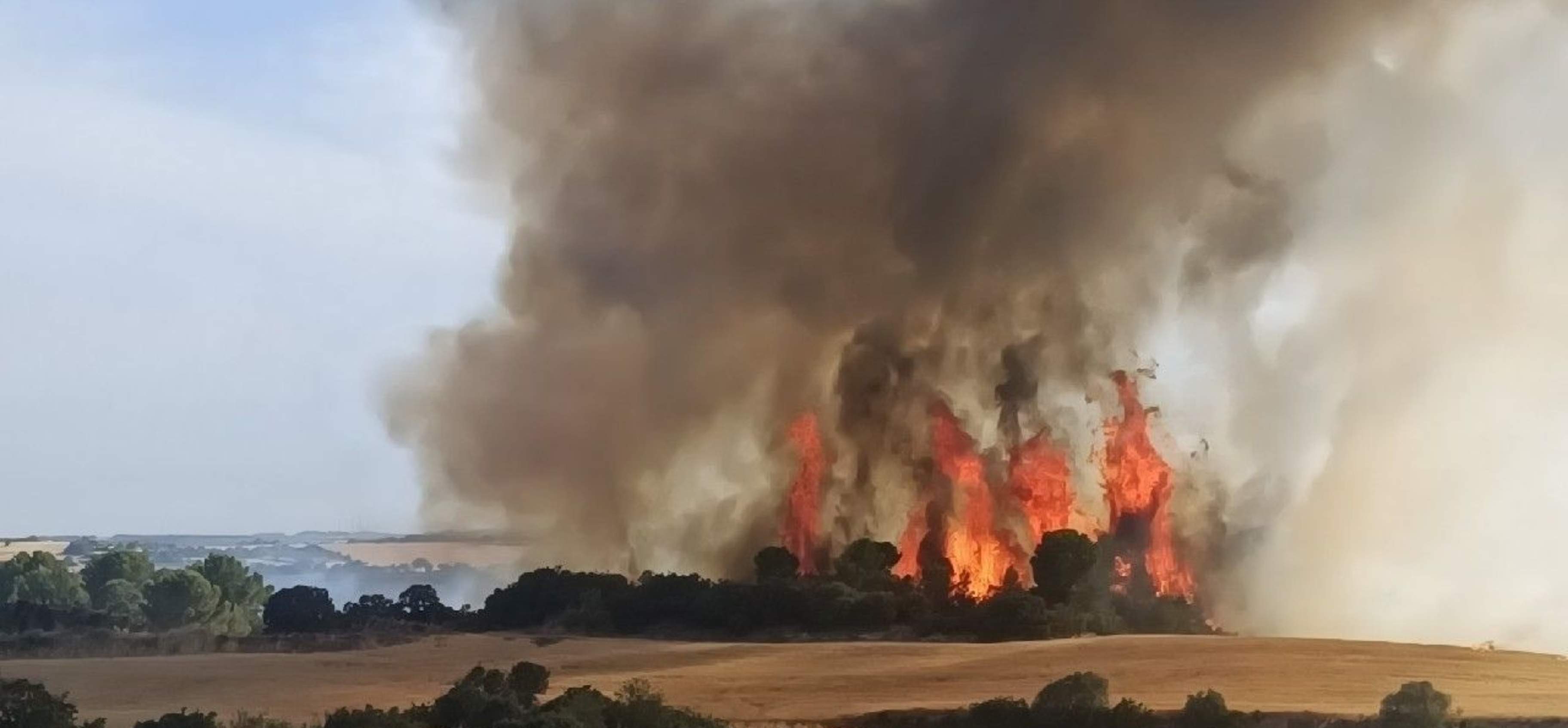 El incendio de Guimerà vuelve a estar activo: una represa obliga a confinar a 21.000 personas