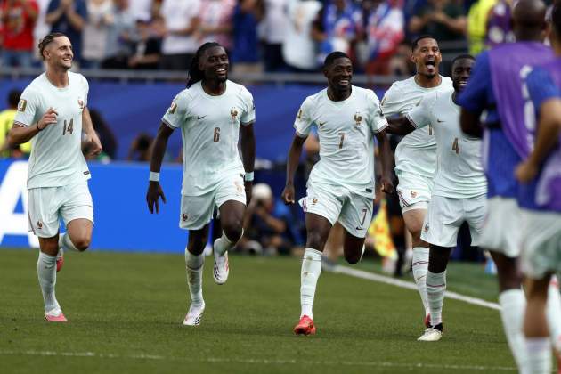Francia Marruecos gol Dembélé EFE Francia Marruecos gol Dembélé EFE