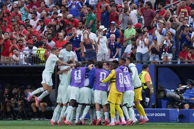 Francia Marruecos gol EFE Francia Marruecos gol EFE