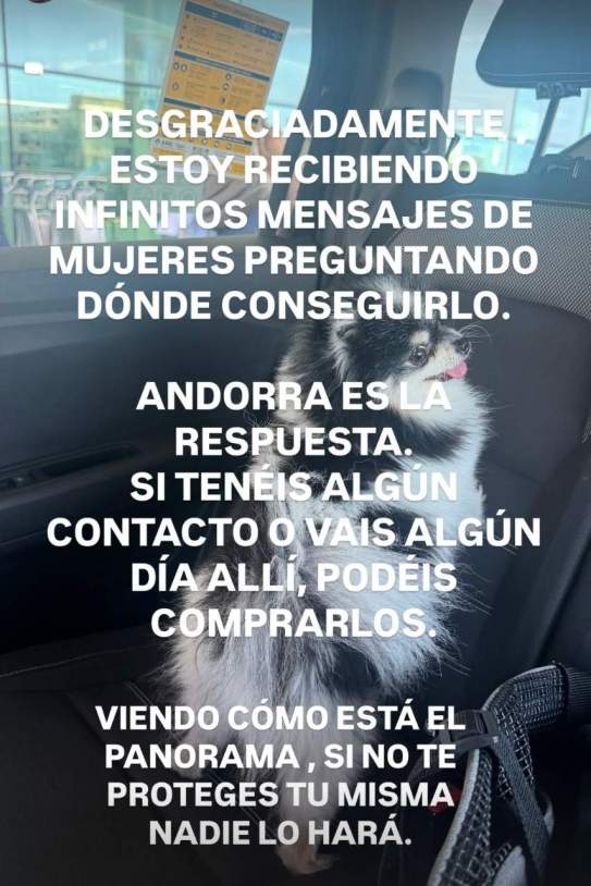 El comunicado de Goicoechea sobre Barcelona / Instagram El comunicado de Goicoechea sobre Barcelona / Instagram