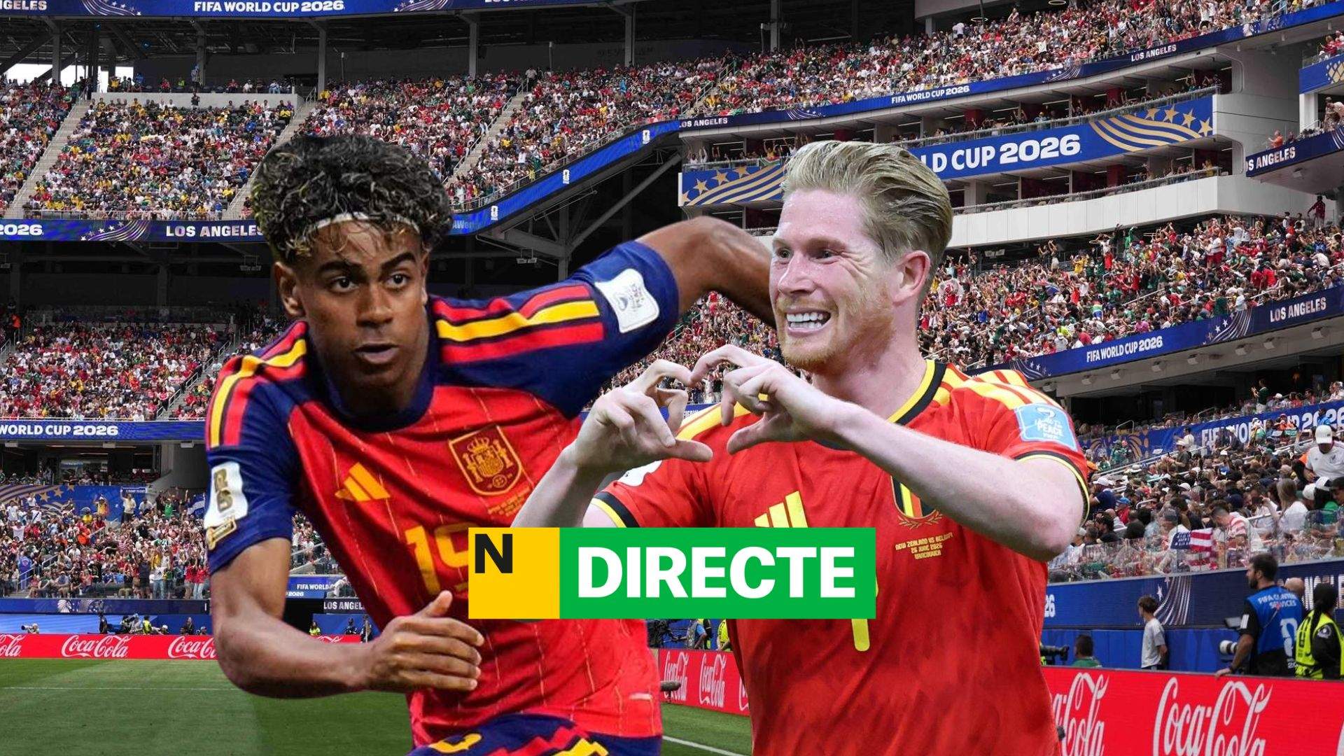 Espanya - Bèlgica del Mundial 2026, DIRECTE | Última hora del partit d'avui