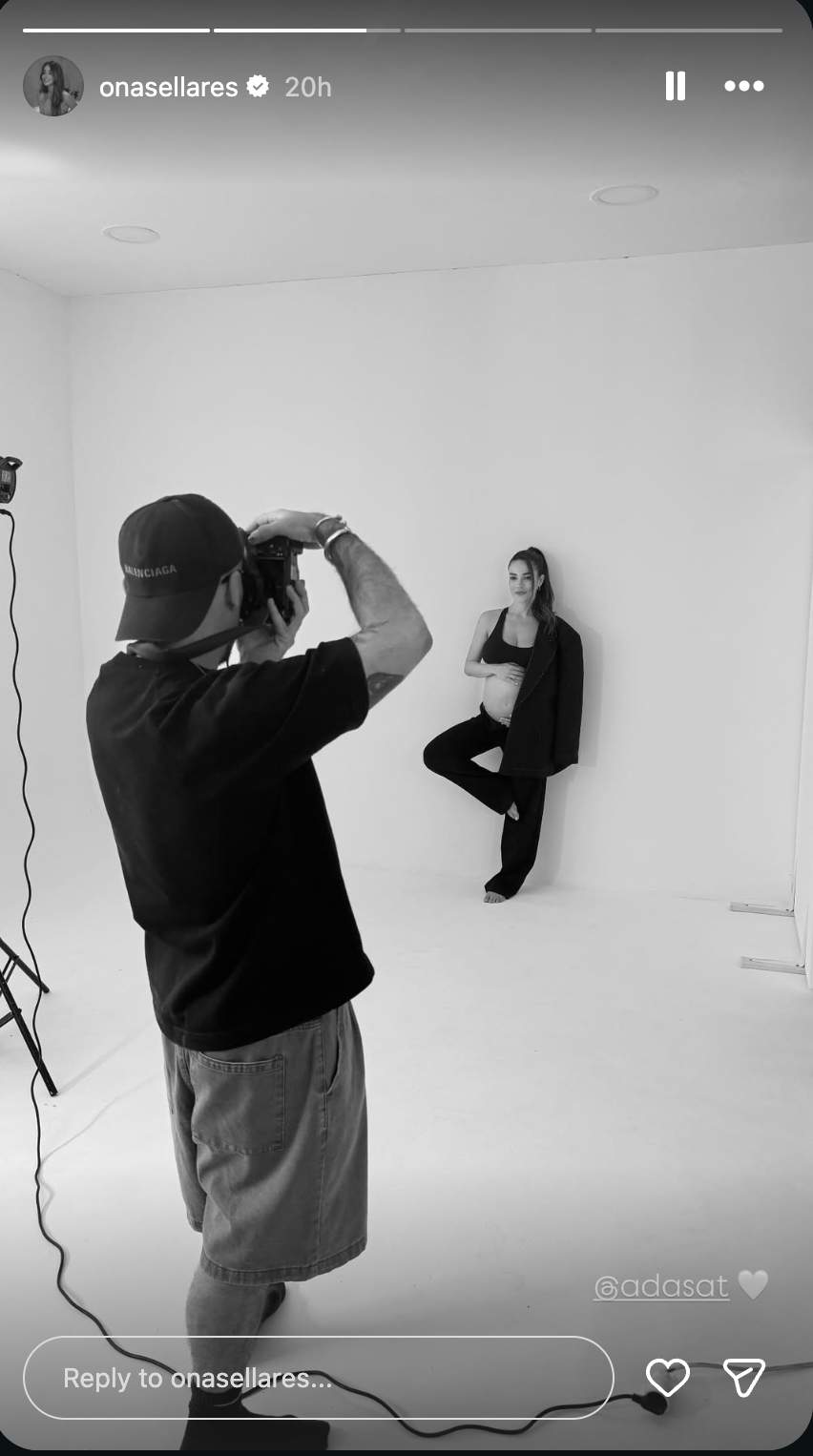 La sessió de fotos d'Ona Sellarès / Instagram La sessió de fotos d'Ona Sellarès / Instagram