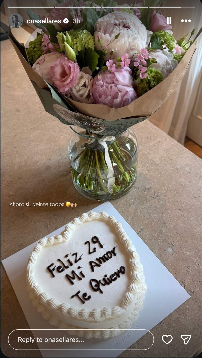 Ona Sellarès fa 29 anys / Instagram Ona Sellarès fa 29 anys / Instagram