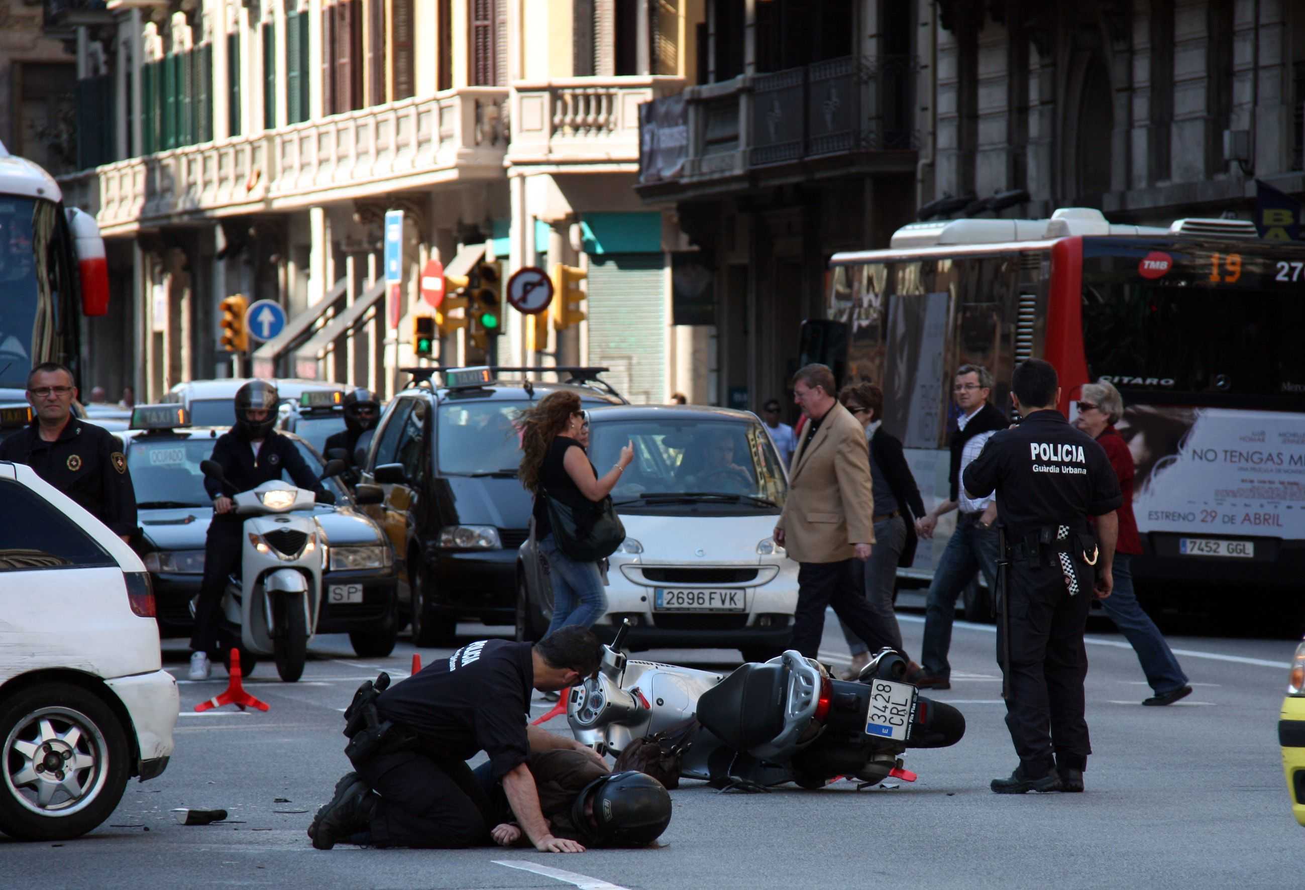 Accidentes de tráfico: ¿Dónde están los puntos negros de Barcelona?