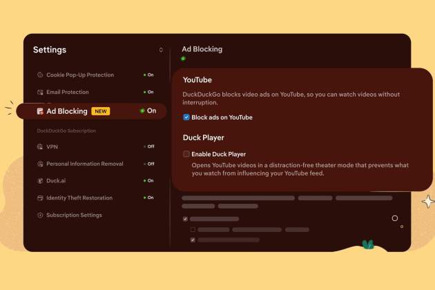 Bloqueo de anuncios de YouTube en el navegador de DuckDuckGo Bloqueo de anuncios de YouTube en el navegador de DuckDuckGo