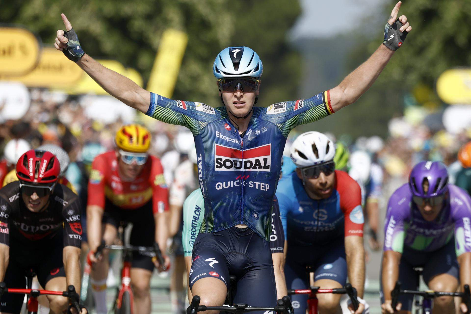 Tim Merlier repeteix exhibició a Brageirac i confirma el seu domini a l’esprint del Tour