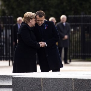 Merkel i Macron EFE Merkel i Macron EFE