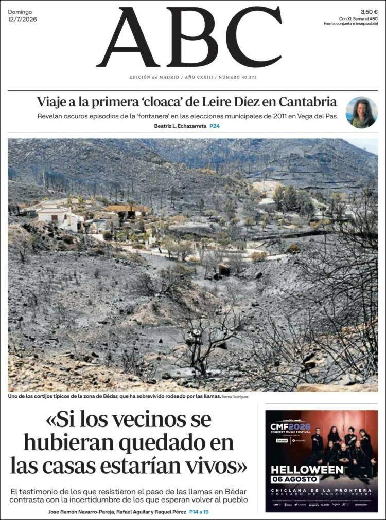 Portada 'ABC' Portada 'ABC'