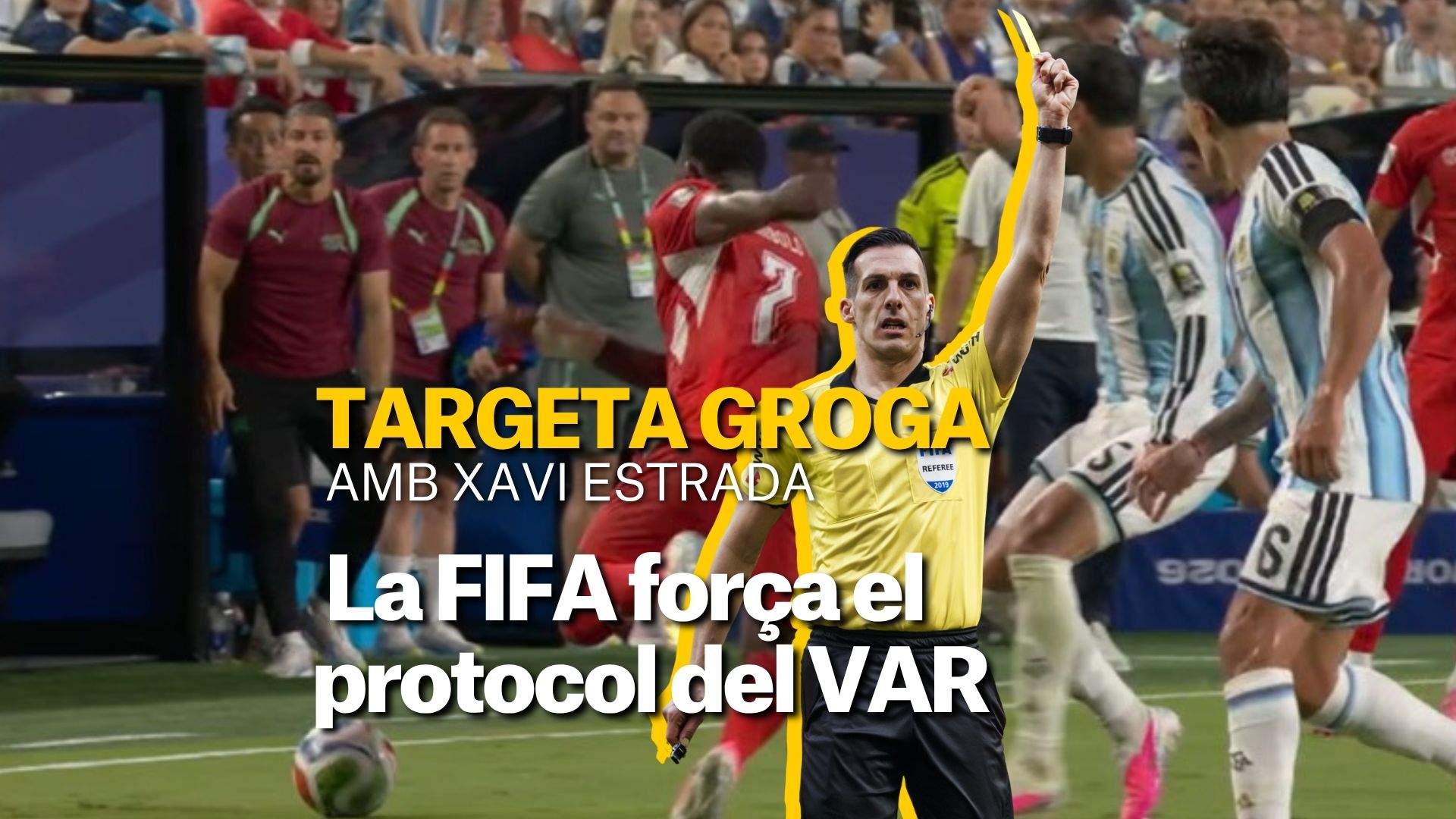 Xavier Estrada Fernández denuncia que la FIFA força el protocol del VAR en l'expulsió d'Argentina-Suïssa