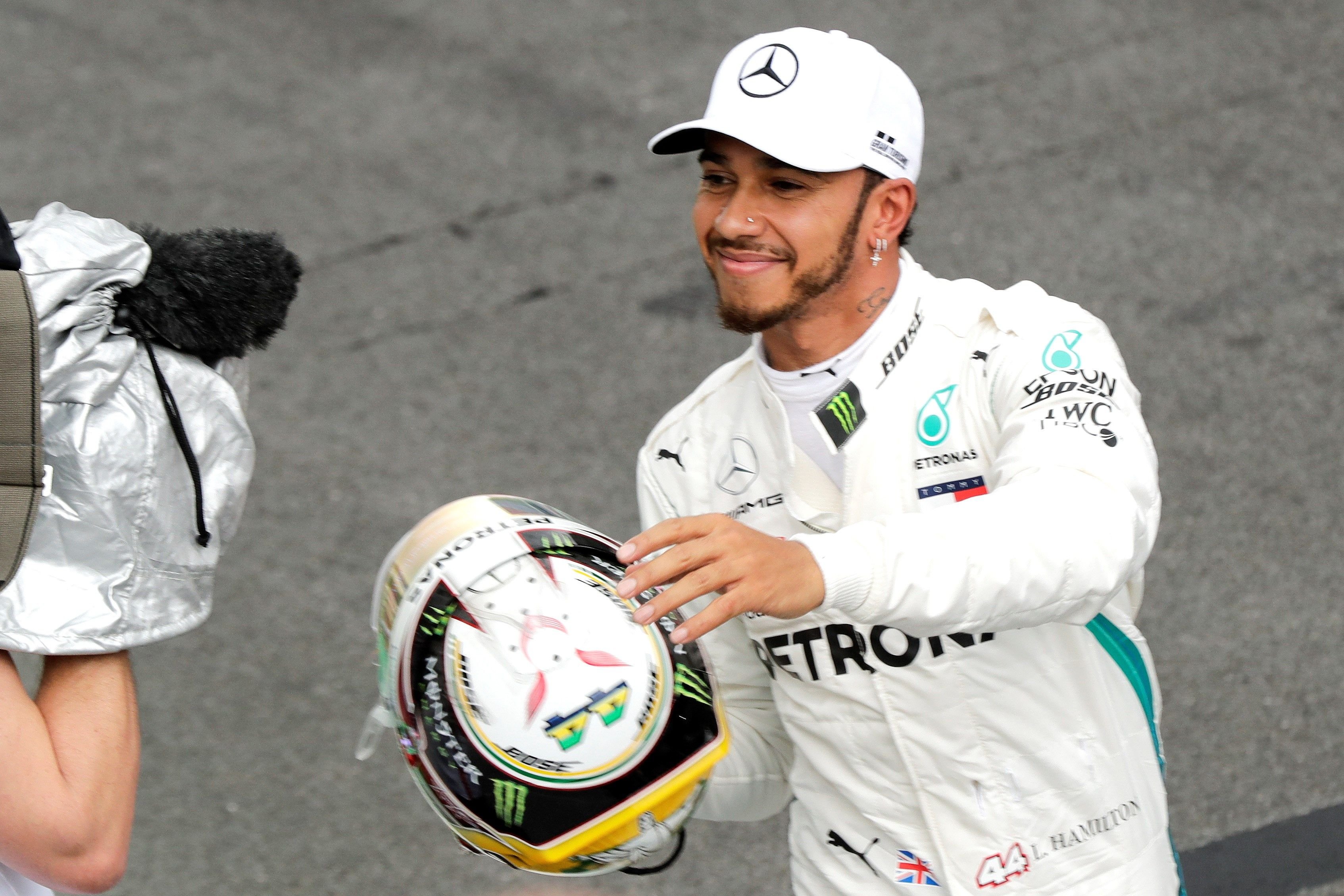 Hamilton firma su décima pole del año en Sao Paulo