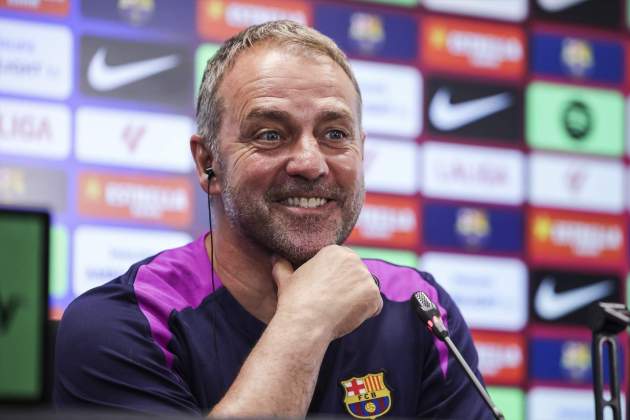 Hansi Flick rueda de prensa Barça Hansi Flick rueda de prensa Barça