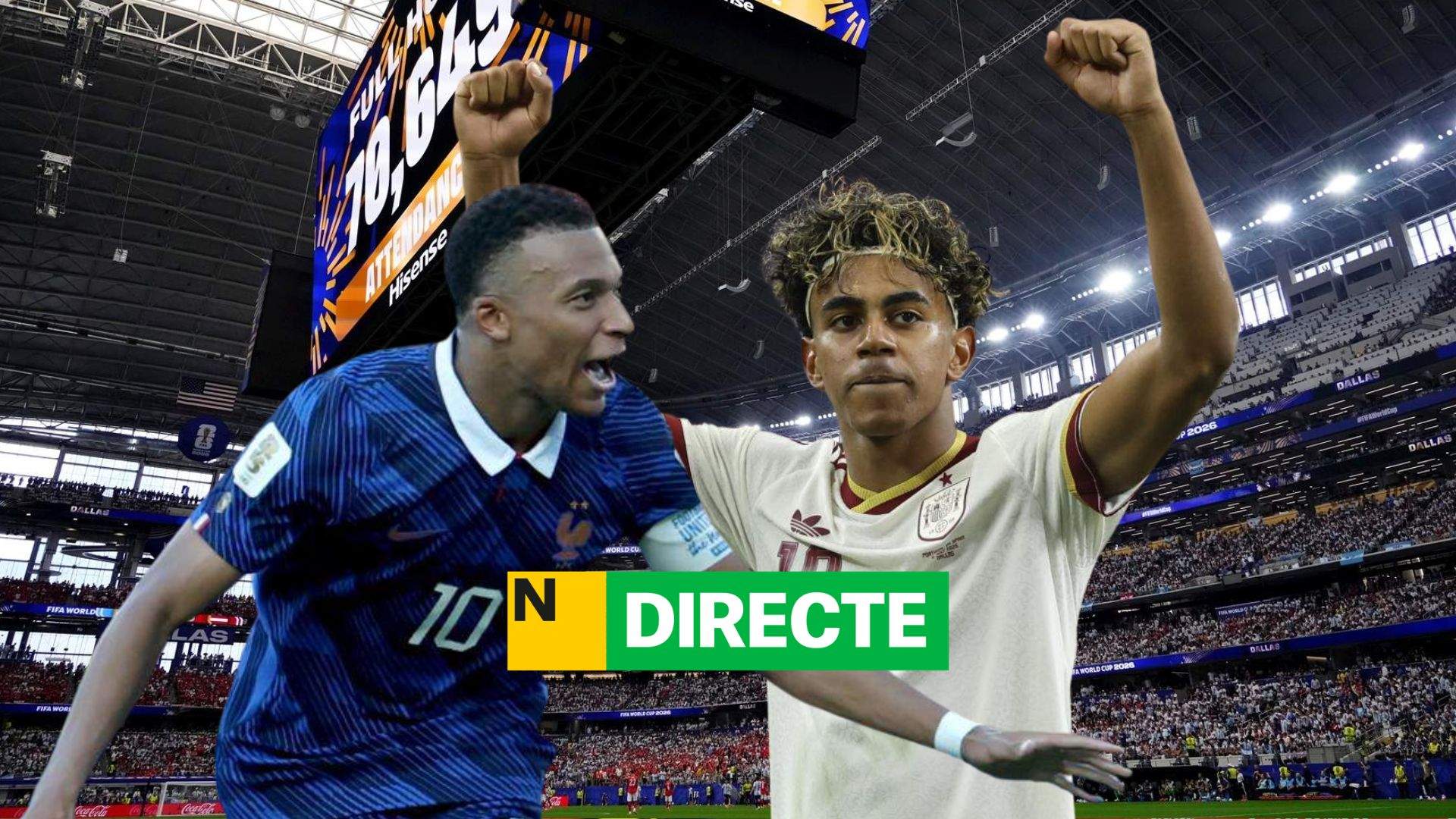 França - Espanya del Mundial 2026, DIRECTE | Última hora del partit d'avui