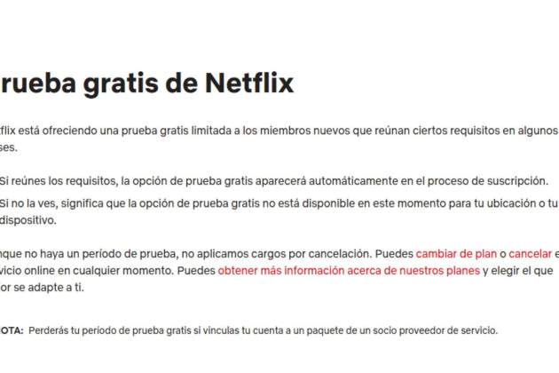 Netflix reactiva el període de prova gratis per a nous usuaris Netflix reactiva el període de prova gratis per a nous usuaris