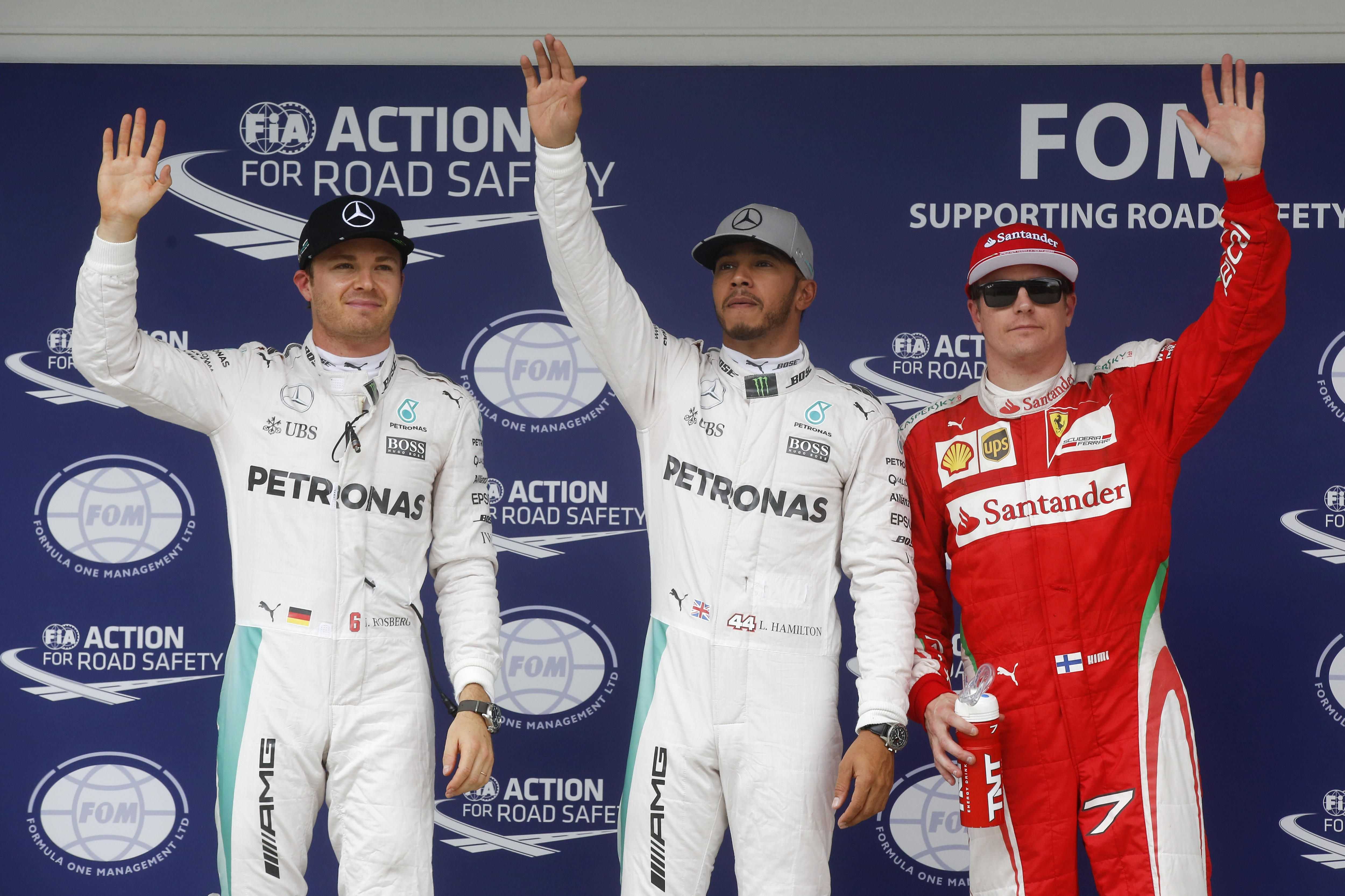 Hamilton hace los deberes y Rosberg no falla en Brasil