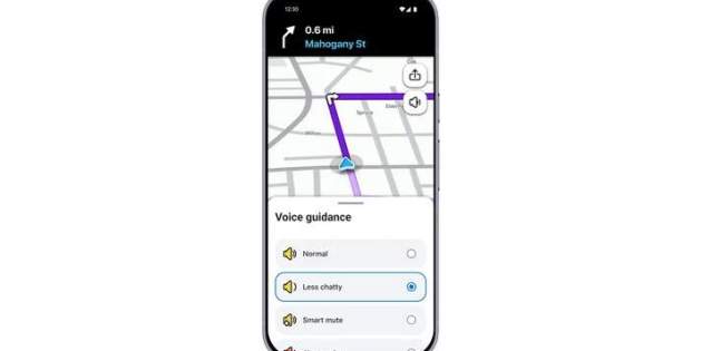 Reduir els avisos per veu a Waze