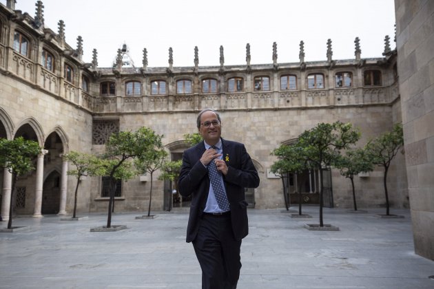 President of the Generalitat Quim Torra in the Courtyard of the Orange Trees - SergiAlcàzar