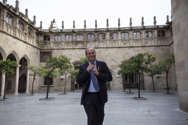 President de la Generalitat Quim Torra al Pati dels Tarongers - SergiAlcàzar