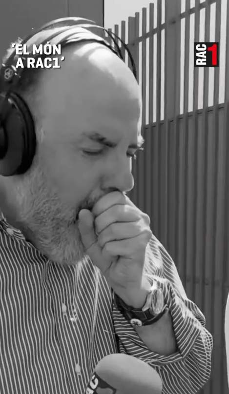 Jordi Basté, en el moment d'olor el surströmming RAC1