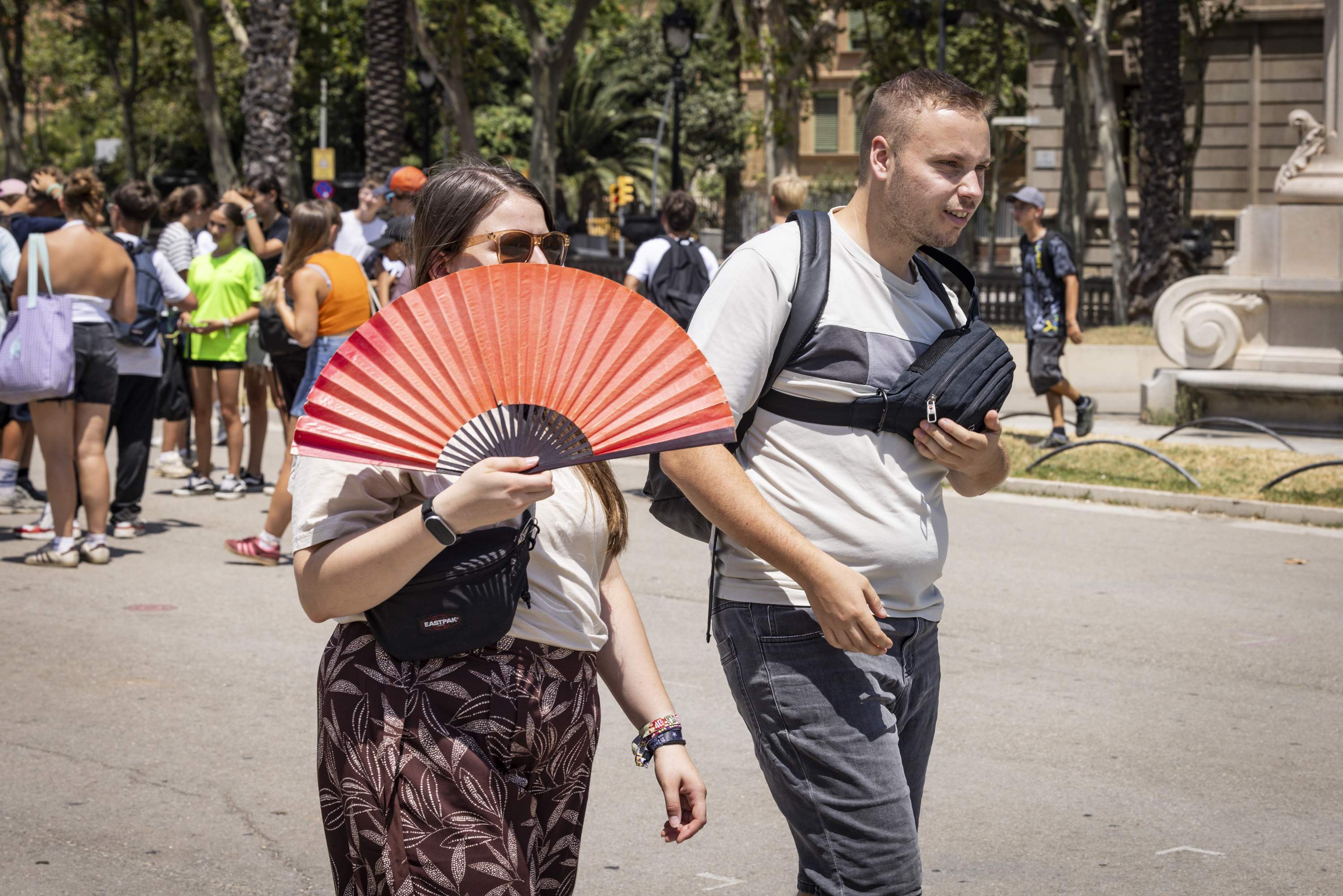 La calor fregeix Catalunya amb registres de fins a 43 graus a les Terres de l'Ebre