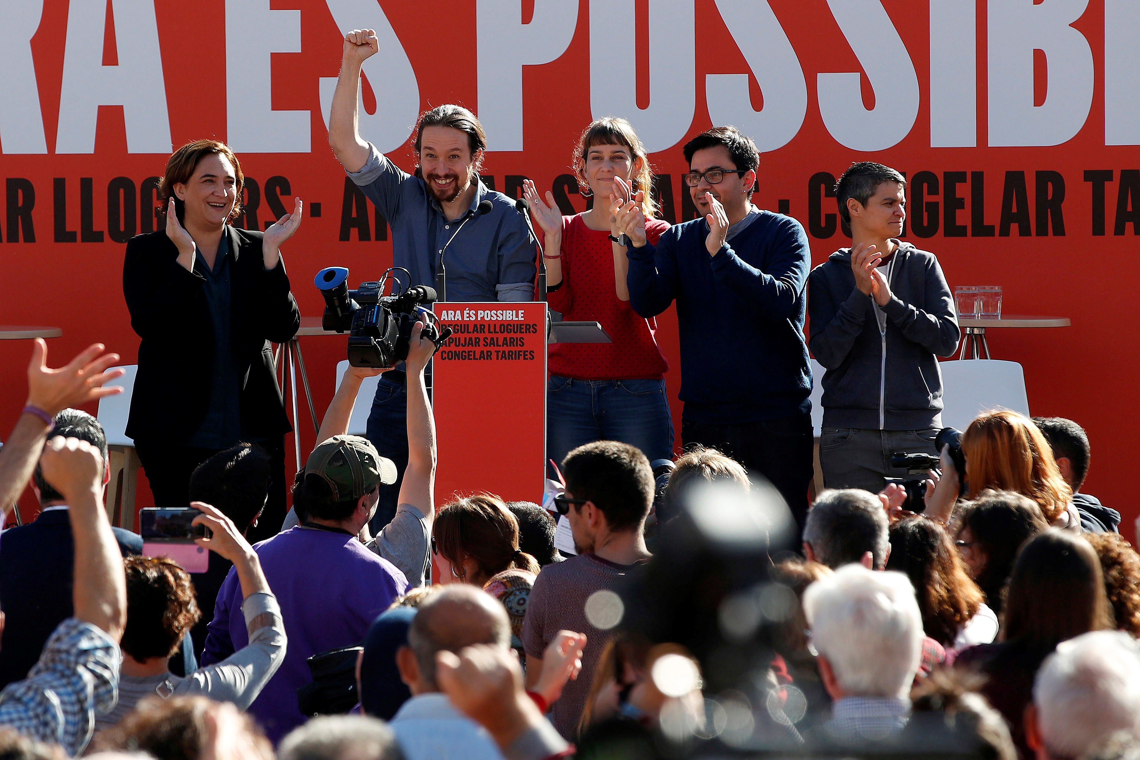 Iglesias avisa el PDeCAT i ERC: “Si anem a eleccions, el PP, Cs i Vox poden governar”
