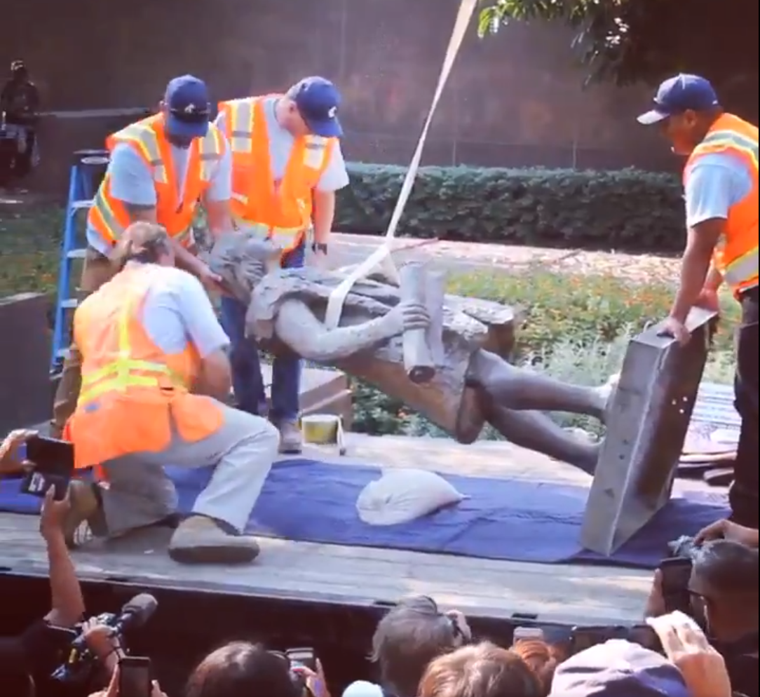 Los Angeles retira una estàtua de Cristòfol Colom per "justícia restauradora"
