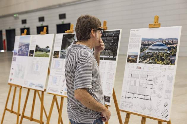 Presentació projecte arquitectònic nou Sant Jordi Club / Foto: Carlos Baglietto Presentació projecte arquitectònic nou Sant Jordi Club / Foto: Carlos Baglietto